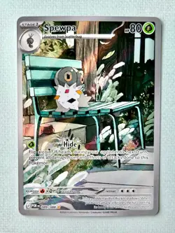 Spewpa 089/088 - Perfect Order Prerelease- Illustration Rare Pokemon TCG NM - Image 1
