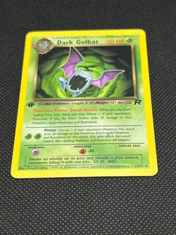 Pokemon Tcg Dark Golbat 24/82 Team Rocket 1st Edition Non Holo - Image 2