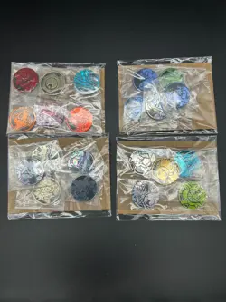 Pokemon TCG Collectible Flip Coins Lot Of 21 Coins Pikachu Eevee Japan - Image 1