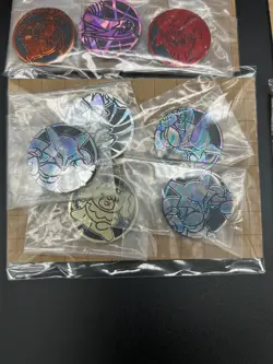 Pokemon TCG Collectible Flip Coins Lot Of 21 Coins Pikachu Eevee Japan - Image 2