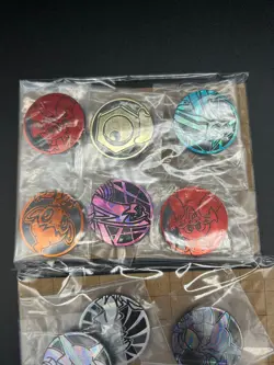 Pokemon TCG Collectible Flip Coins Lot Of 21 Coins Pikachu Eevee Japan - Image 3