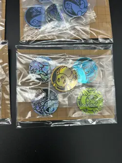 Pokemon TCG Collectible Flip Coins Lot Of 21 Coins Pikachu Eevee Japan - Image 5