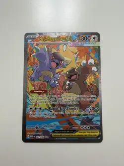 Mega Kangaskhan EX SIR 182/132 Near Mint Mega Evolution English Pokemon TCG - Image 1