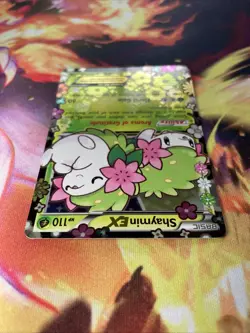 Shaymin EX XY148 LP-DMG Ultra Rare Black Star Promo Pokemon TCG - Image 2