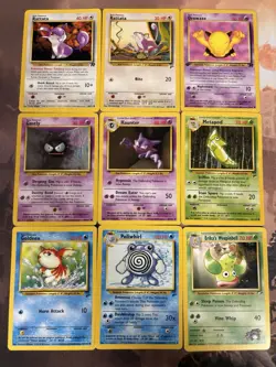 Pokemon TCG Lot 9x Team Rocket Base Set 2 HP - Image 1