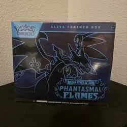 Pokemon TCG Mega Evolution Phantasmal Flames Elite Trainer Box English - Image 1