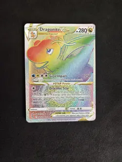 Dragonite VSTAR (Secret) 081/078 Pokemon GO Holo - LP - Image 1