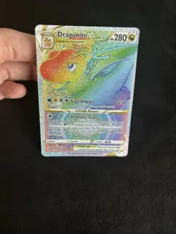 Dragonite VSTAR (Secret) 081/078 Pokemon GO Holo - LP - Image 2