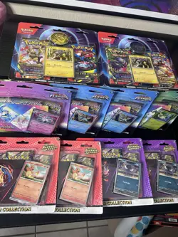 Pokemon Ascended Heroes Tech Sticker Collection Prismatic Evolutions & More X 10 - Image 1