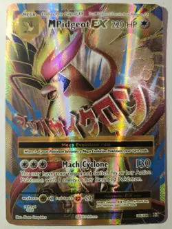 Pokemon TCG XY Evolutions 2016 M Pidgeot EX Full Art 105/108 - Image 1