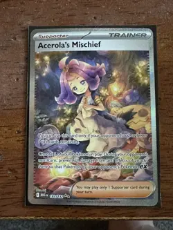 Pokemon Mega Evolution Acerola's Mischief SIR 183/132 - Image 1