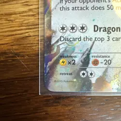 Pokemon TCG: Rayquaza EX 75/108 XY Roaring Skies 2015 Ultra Rare - NM - Image 5