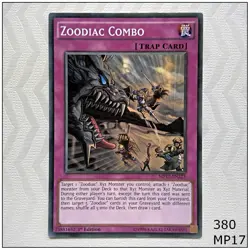 Zoodiac Combo - MP17-EN223 - Common 1st Edition Yugioh - Image 1