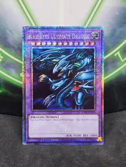 Yugioh Blue-Eyes Ultimate Dragon RA03-EN178 Quarter Century Secret 1st Ed NM - Image 1