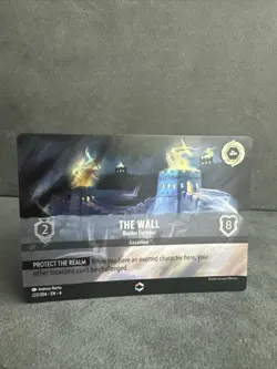 Disney Lorcana Ursula's Return The Wall (Enchanted) Card 222/204 - Image 1