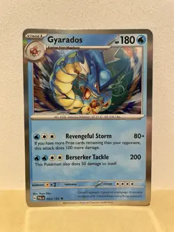 Pokemon Gyarados TCG Scarlet & Violet Paldea Evolved Holo Card 043/193 - Image 1