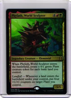 Phylath, World Sculptor - Foil - Zendikar Rising #234/280 MTG Magic The Gatherin - Image 1