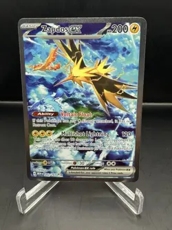 Zapdos EX Scarlet Violet 151 Special Illustration Rare Card 202/165 GEM MINT - Image 1