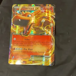 Pokemon TCG Charizard EX Jumbo Promo Card 11/106 Holo Oversized TCG - Image 1