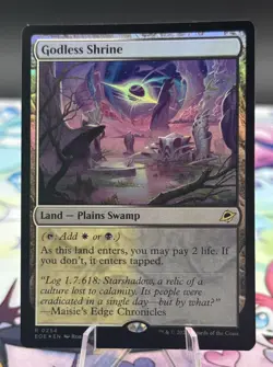 Godless Shrine - FOIL - MTG #254 - Edge of Eternities - NM - Image 1