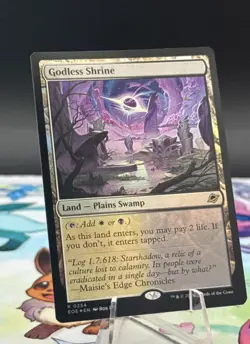 Godless Shrine - FOIL - MTG #254 - Edge of Eternities - NM - Image 2