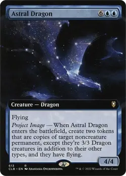 Astral Dragon (Extended Art) Commander: BFBG- (Non-Foil)(NM) - Image 1