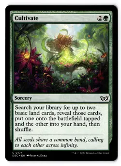 Cultivate 174 Commander: Duskmourn: House of Horror NM - Image 1