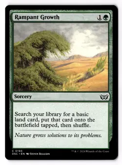 Rampant Growth 193 Commander: Duskmourn: House of Horror NM - Image 1