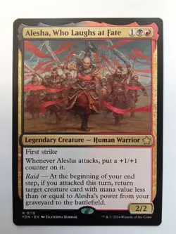 Alesha, Who Laughs at Fate 115 Foundations MTG - Image 1