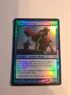Foil Lullmage Mentor - Zendikar #54/249 MTG Magic the Gathering - Image 1