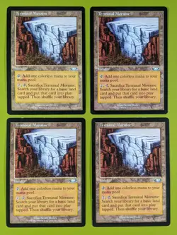 Terminal Moraine x4 Planeshift 4x Playset Magic the Gathering MTG - Image 1