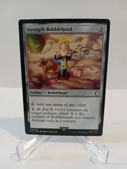 [1x] Strength Bobblehead Near Mint, English Universes Beyond: Fallout MTG Magic - Image 1