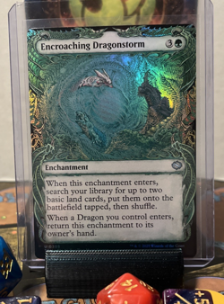 Encroaching Dragonstorm (Showcase) Tarkir: Dragonstorm Foil - Image 1