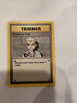 Pokemon Trainer Card - Professor Oak Draw Cards - Image 1