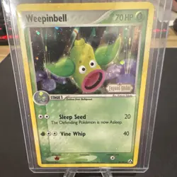Pokemon Weepinbell EX Legend Maker 47/92 Reverse Holo Stamped - Image 1