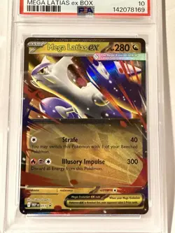 💎 2025 Pokemon MEP EN Mega Latias EX Box Promo 011 PSA 10 Gem Mint English 💎 - Image 2