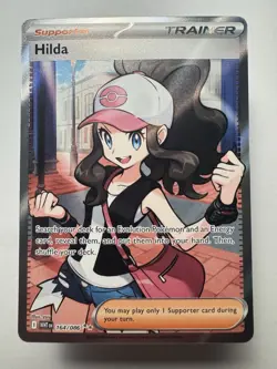 Pokemon TCG Hilda Trainer 164/086 Ultra Rare Holo Sv: White Flare English 2025 - Image 1
