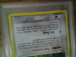 Igglybuff 37/101 Reverse Holo Rare HIDDEN LEGENDS Graded Pokemon Card - PSA 8 - Image 4