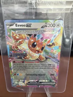 Pokemon Eevee ex (Prismatic Evolutions Stamp) Surprise Box Promo 075/131 SEALED - Image 1
