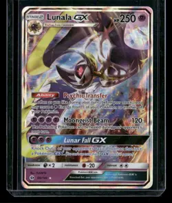 Pokemon SM Base Set 66/149 Lunala GX - NM - Image 1