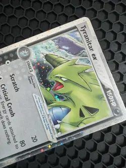 Tyranitar EX 17/17 POP Series 1 Holo Ultra Rare Pokemon 2004 NM- - Image 1
