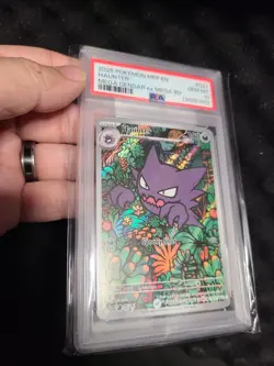 PSA 10 Haunter Illustration Rare #027 2025 Pokemon Black Star Promo - Image 2