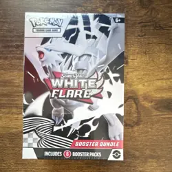Pokemon Scarlet & Violet White Flare Booster Bundle Box Reshiram 2025 English - Image 1