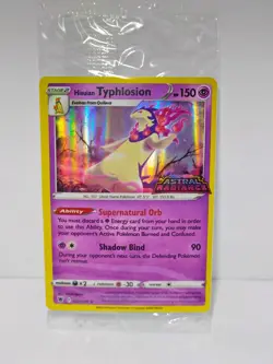 Pokemon TCG Hisuian Typhlosion - GameStop Exclusive Promo 052/189 Sealed - Image 1