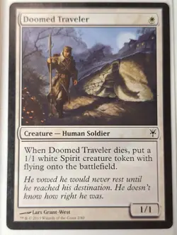 Doomed Traveler - Duel Decks: Sorin vs Tibalt - Magic the Gathering MTG Nice! - Image 1