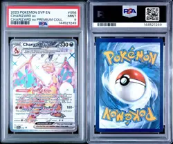 2023 POKEMON SVP PREMIUM COLLECTION PROMO #056 CHARIZARD EX PSA 9 - Image 3