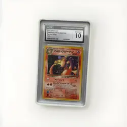 🌀WRIST SWIRL🌀 Pokemon TCG Dark Charizard Holo Rare Japanese No.006 CGC Gem 10 - Image 1
