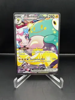 Iono's Bellibolt EX 183/159 Special Illustration Rare Journey Together Pokemon - Image 1
