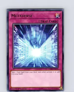 Yu-Gi-Oh TCG Metaverse CIBR-EN076 1st Edition Regular Rare Card NM - Image 1