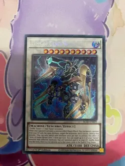 1ST EDITION ARMS OF GENEX RETURN ZERO BLTR-EN009 YUGIOH CARD (NM) - Image 1